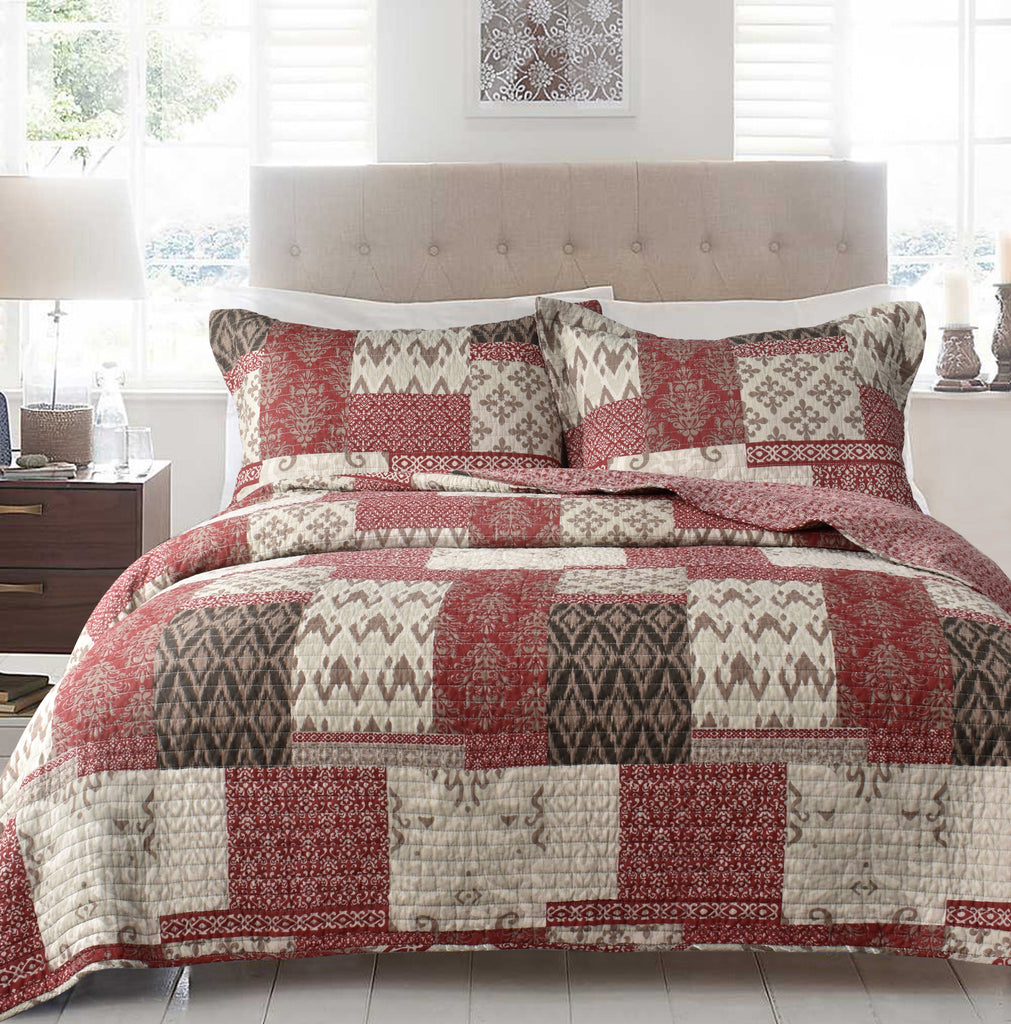 Aberdeen coverlet set from Classic Quilts - Bedlam