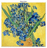 Blue Irises microfibre cleaning cloth from World Collection - Bedlam