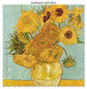 Sunflowers with Blue microfibre cleaning cloth from World Collection - Bedlam